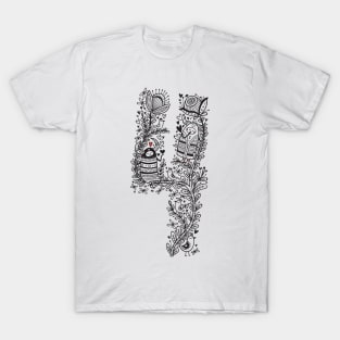 Four (Buu&Luu Alphabet) T-Shirt